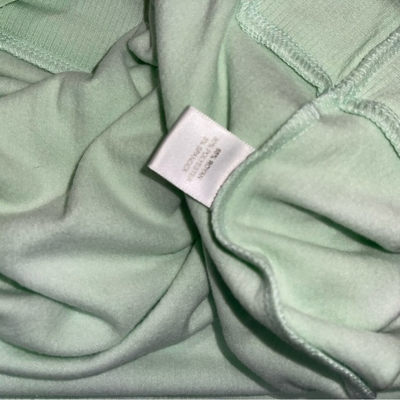 Lime Green Relaxed Fit Long Sleeve Sweatshirt large - Picture 6 of 7